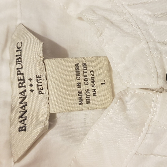 Banana Republic White Blouse - Picture 3 of 6